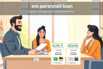 Immagine rappresentativa di prestiti personali con tassi competitivi.